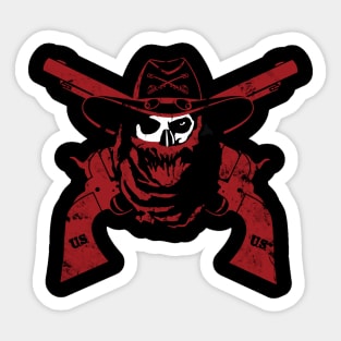 Gun Pilot - Cavalry Assassin 2020 Grundge Sticker